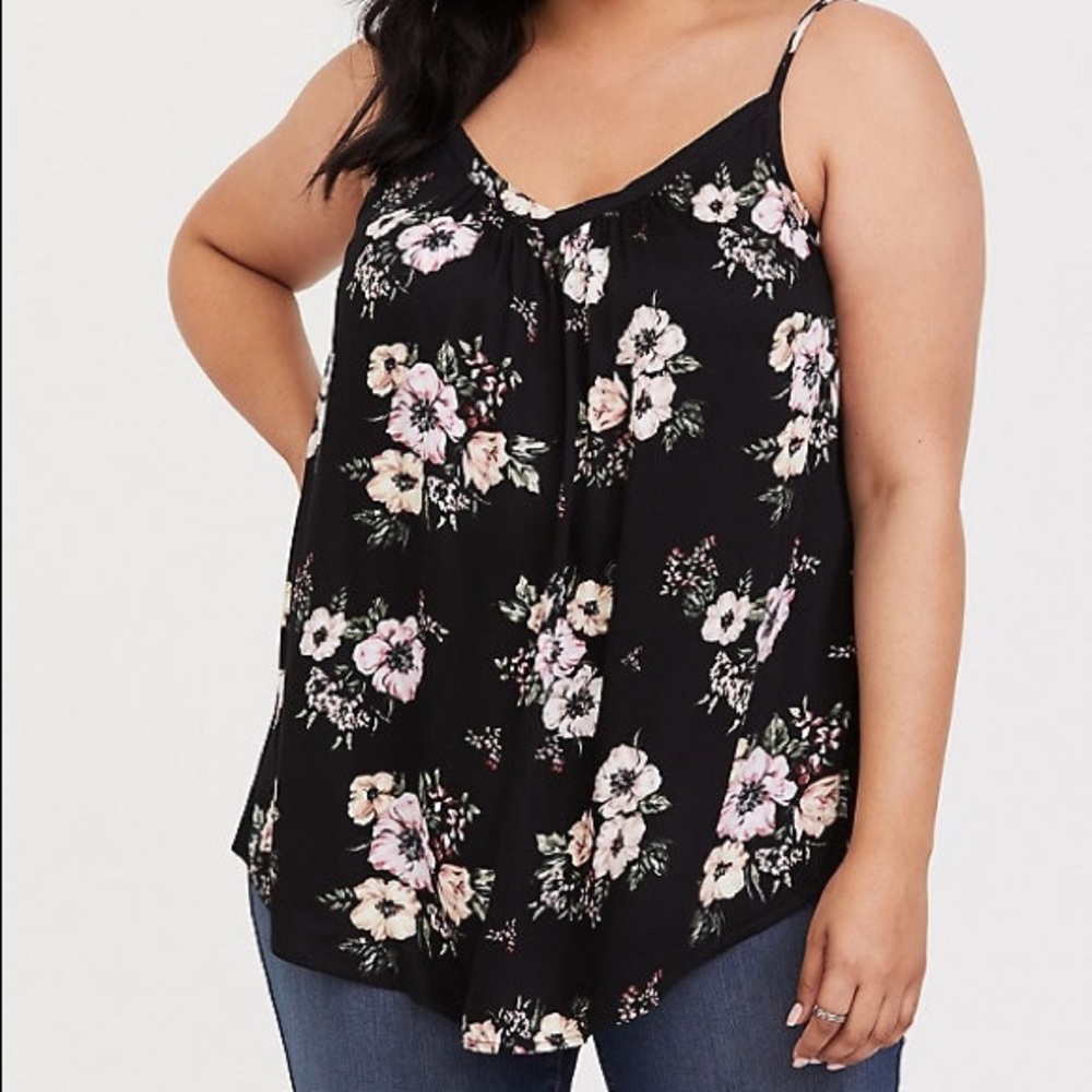 Beautiful sheer torrid tank